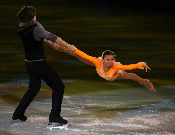 Gala de exhibición de patinaje artístico — Foto de Stock