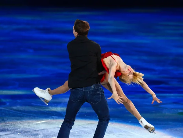 Gala de exhibición de patinaje artístico — Foto de Stock