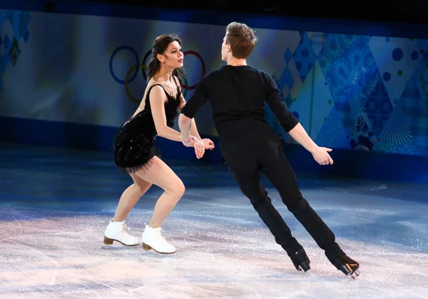 Gala de exhibición de patinaje artístico — Foto de Stock