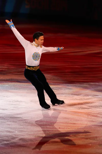 Gala de exhibición de patinaje artístico — Foto de Stock