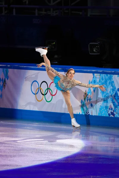 Gala de exhibición de patinaje artístico — Foto de Stock