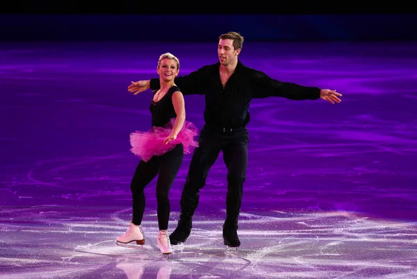 Gala de exhibición de patinaje artístico — Foto de Stock