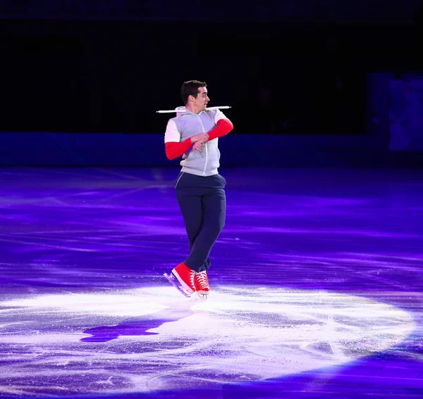 Gala de exhibición de patinaje artístico — Foto de Stock