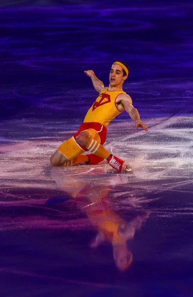 Gala de exhibición de patinaje artístico — Foto de Stock