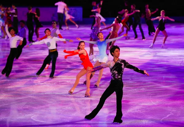 Gala de exhibición de patinaje artístico —  Fotos de Stock