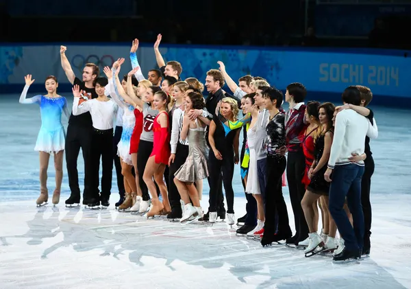 Figure Skating Exhibition Gala — Stock Photo, Image