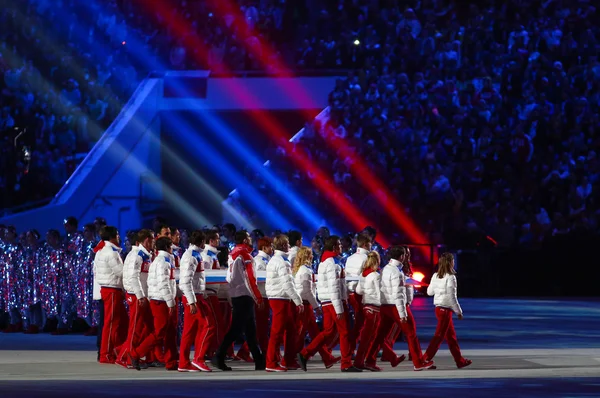 Cerimônia de encerramento dos Jogos Olímpicos de Sochi 2014 — Fotografia de Stock