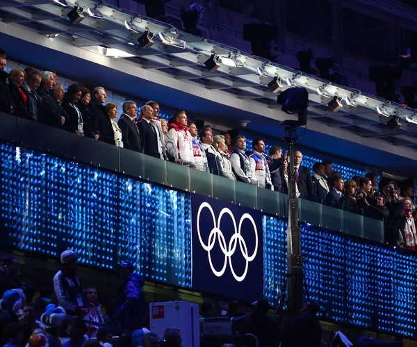 Sochi 2014-es Olimpia záróünnepségén — Stock Fotó