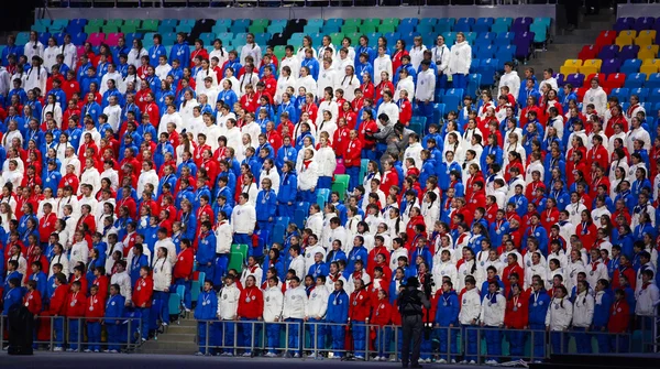 Церемония закрытия Олимпийских игр в Сочи — стоковое фото