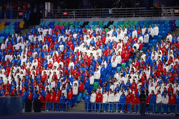 Ceremonia de clausura de los Juegos Olímpicos 2014 — Foto de Stock