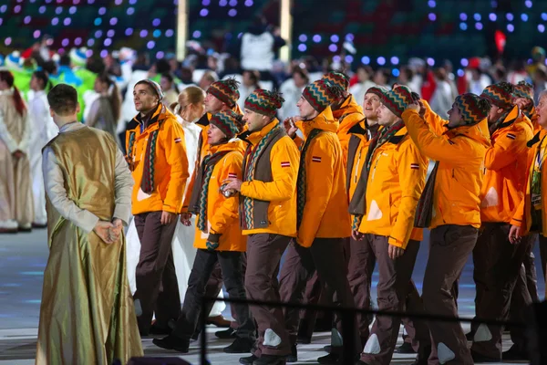 Cerimonia di chiusura dei Giochi Olimpici di Sochi 2014 — Foto Stock