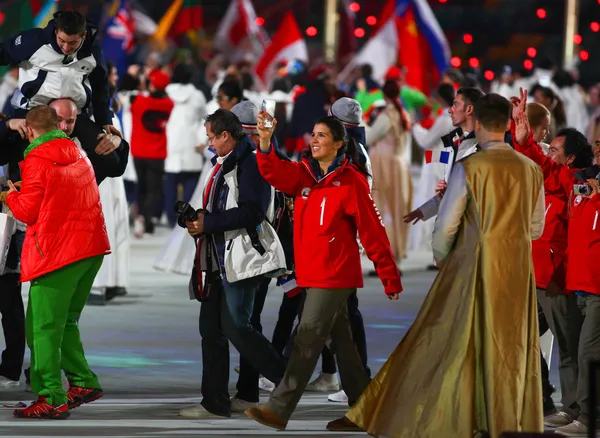 2014 Soçi Olimpiyatları Kapanış töreni — Stok fotoğraf