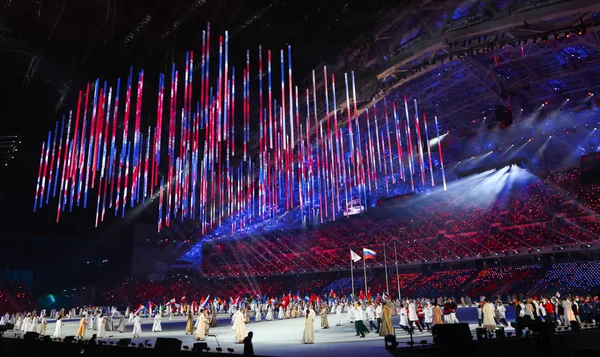 Soči 2014 olympijských her, závěrečný ceremoniál — Stock fotografie