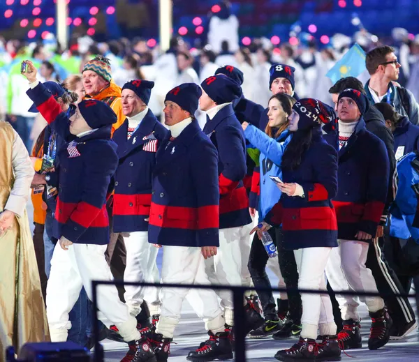 Cérémonie de clôture des Jeux Olympiques de Sotchi 2014 — Photo