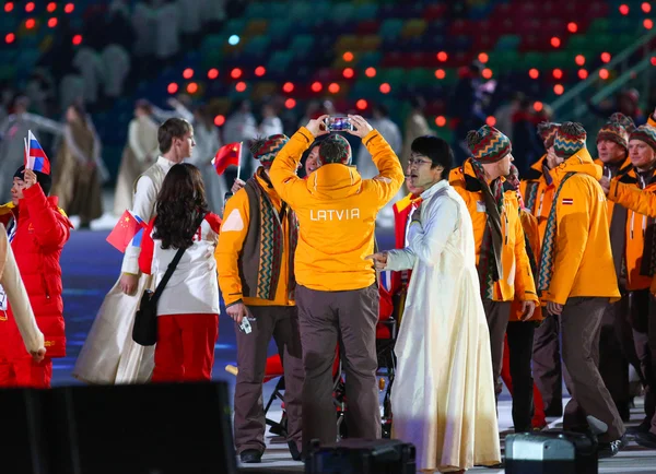 Cérémonie de clôture des Jeux Olympiques de Sotchi 2014 — Photo