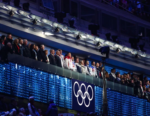 Sochi 2014-es Olimpia záróünnepségén — Stock Fotó