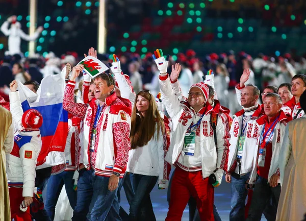 2014 Soçi Olimpiyatları Kapanış töreni — Stok fotoğraf