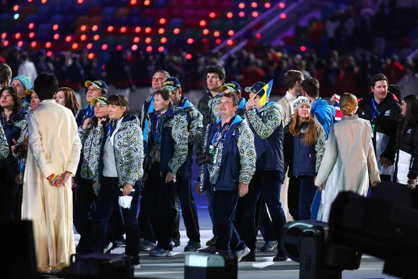 Σότσι 2014 Ολυμπιακοί Αγώνες τελετή λήξης — Φωτογραφία Αρχείου