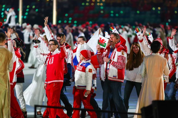 Σότσι 2014 Ολυμπιακοί Αγώνες τελετή λήξης — Φωτογραφία Αρχείου
