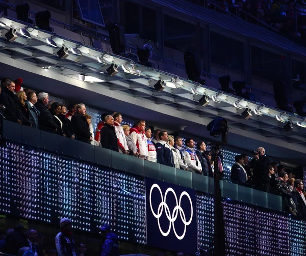 Cerimônia de encerramento dos Jogos Olímpicos de Sochi 2014 — Fotografia de Stock