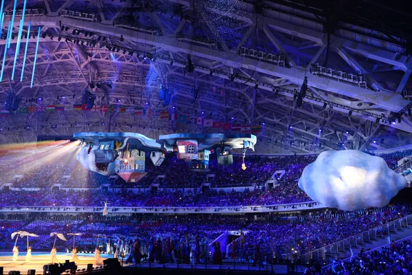 Cérémonie de clôture des Jeux Olympiques de Sotchi 2014 — Photo