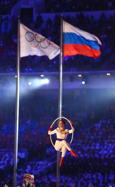 Sochi 2014 Olympiske Lege afslutningsceremoni - Stock-foto