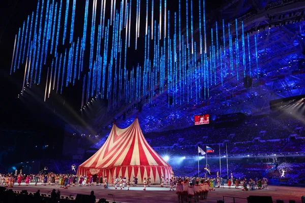 Ceremonia de clausura de los Juegos Olímpicos 2014 —  Fotos de Stock