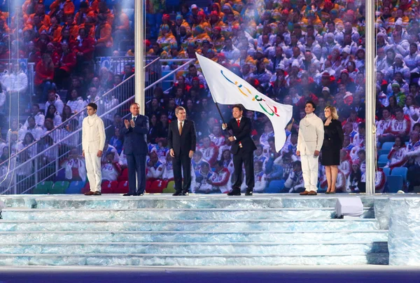 Sotsji 2014 Olympische spelen sluitingsceremonie — Stockfoto