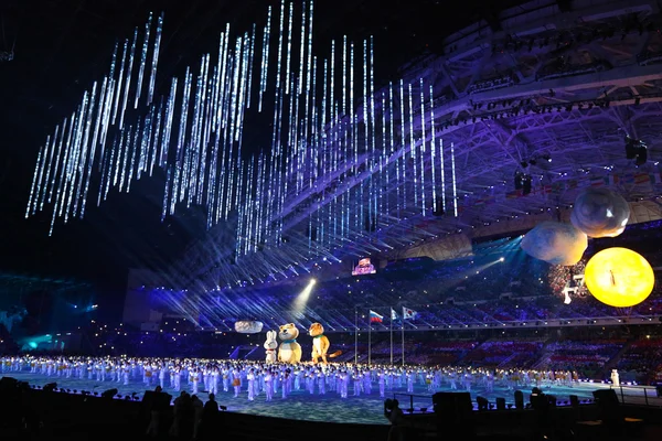 Sochi 2014-es Olimpia záróünnepségén — Stock Fotó