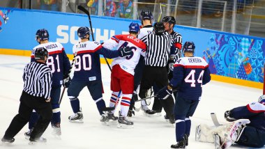 buz hokeyi. Erkekler Play-off'lar nitelikleri