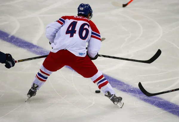 Hokej na lodzie. kwalifikacji play-off dla mężczyzn — Zdjęcie stockowe