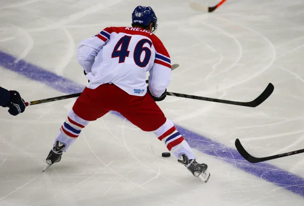 Ice hockey. Men's Play-offs Qualifications — Stock Photo, Image