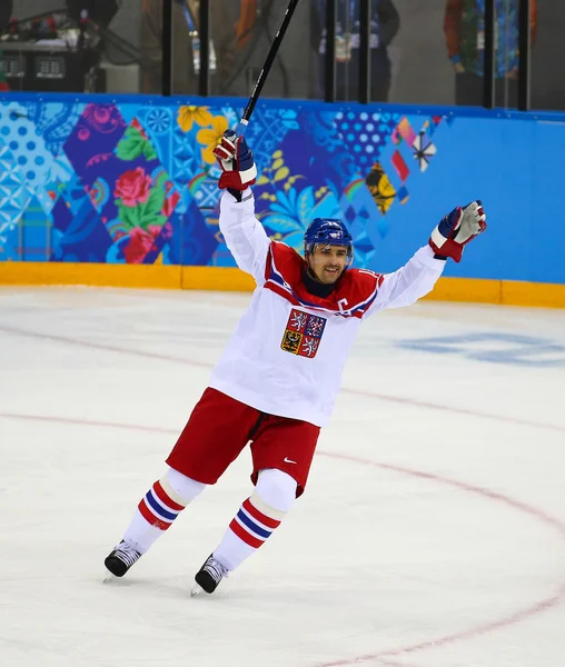 Hockey sobre hielo. Clasificaciones para los play-offs masculinos — Foto de Stock