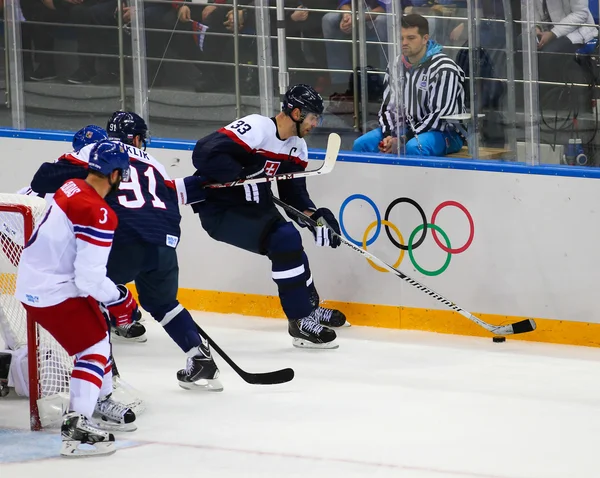 Hockey sobre hielo. Clasificaciones para los play-offs masculinos — Foto de Stock