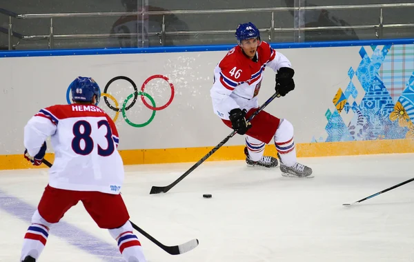 Ice hockey. Men's Play-offs Qualifications — Stock Photo, Image