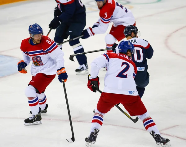 Ice hockey. Men's Play-offs Qualifications — Stock Photo, Image