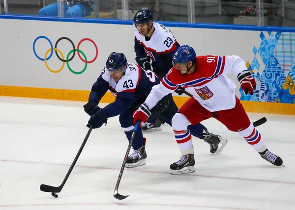 Hockey sur glace. Qualifications pour les éliminatoires masculines — Photo