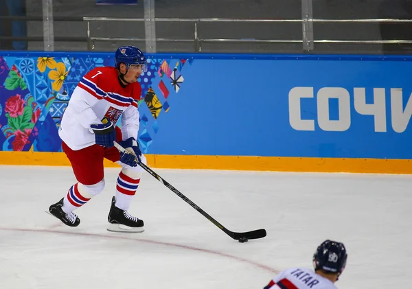 Ishockey. Kvalifikationer til mænds play-offs - Stock-foto