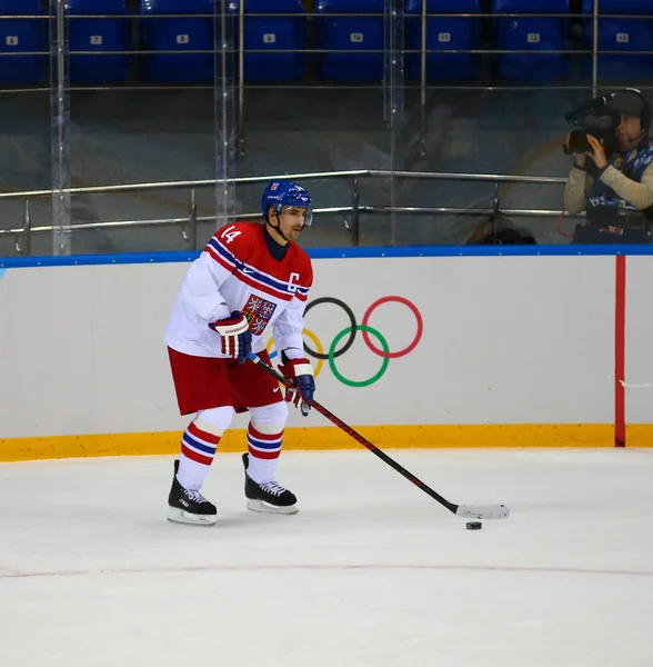 Eishockey. Play-off-Qualifikation der Herren — Stockfoto