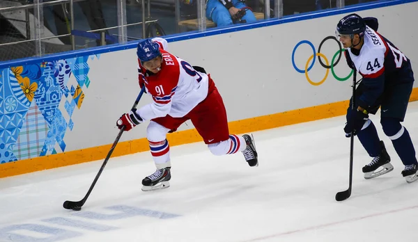 Hockey sur glace. Qualifications pour les éliminatoires masculines — Photo