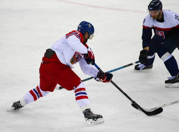 Hockey sur glace. Qualifications pour les éliminatoires masculines — Photo
