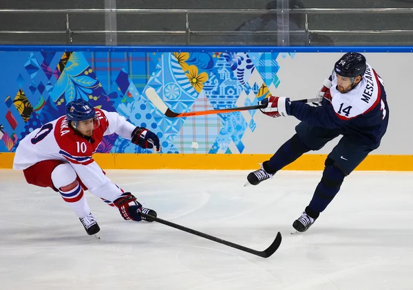 Hockey sobre hielo. Clasificaciones para los play-offs masculinos —  Fotos de Stock