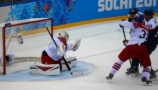 Ice hockey. Men's Play-offs Qualifications Royalty Free Stock Images