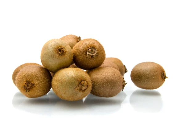 Kiwi fruit on white background — Stock Photo, Image