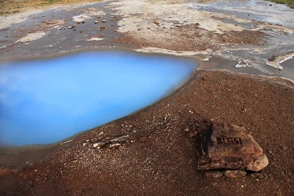 Blesi - hot spring in Iceland — Zdjęcie stockowe