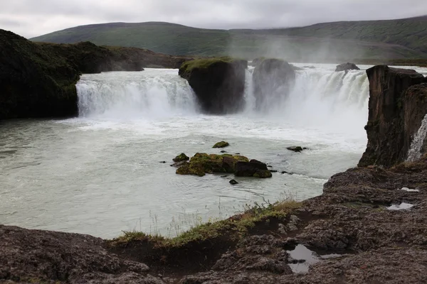 Vattenfallet Goðafoss — Stockfoto