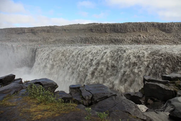 Cascata di Dettifoss — Foto Stock