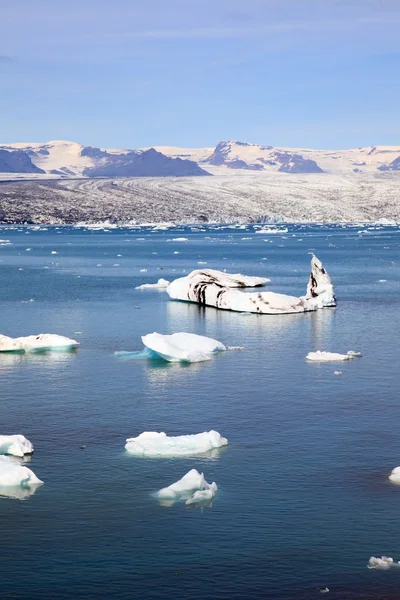 Jezioro Jokulsarlon — Zdjęcie stockowe