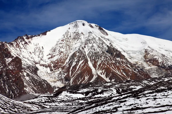 Ostriy tolbachik wulkan. — Zdjęcie stockowe