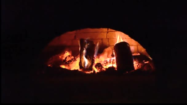 Fireplace — Stock Video